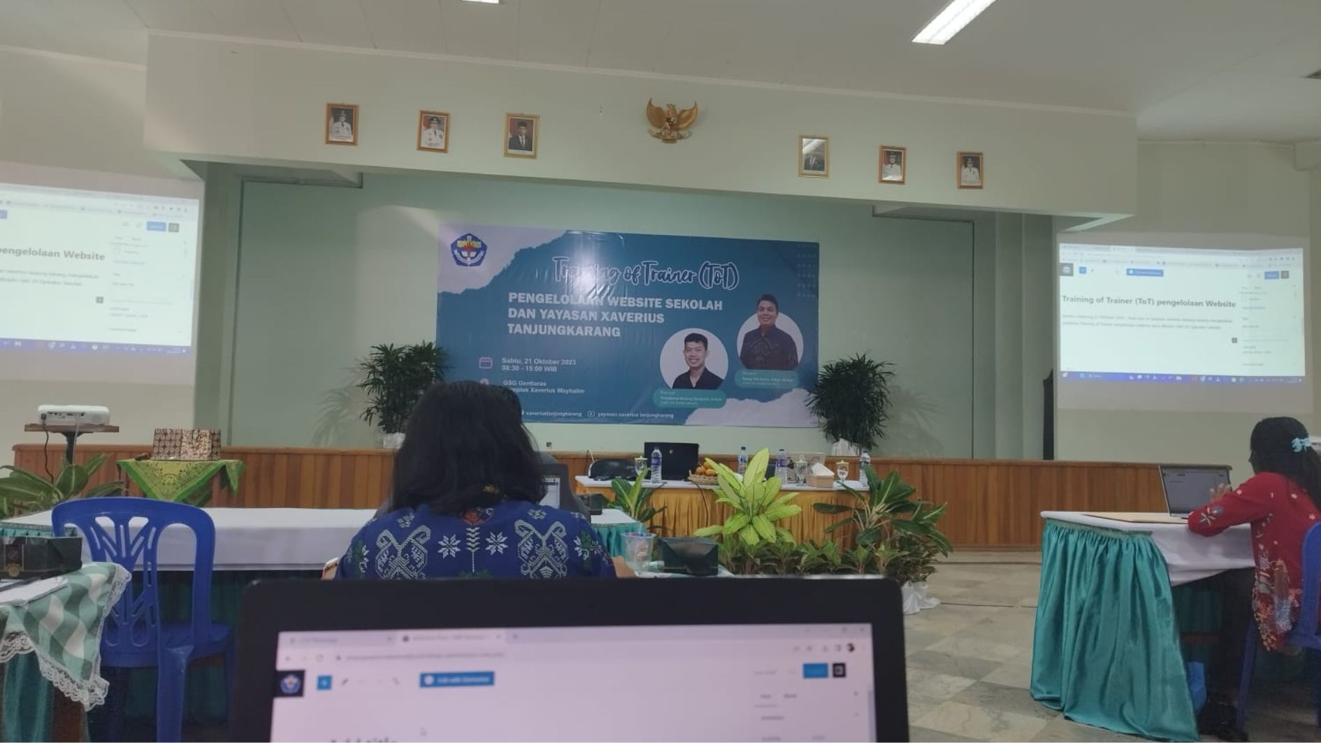 Training of Trainer (ToT) Website Sekolah