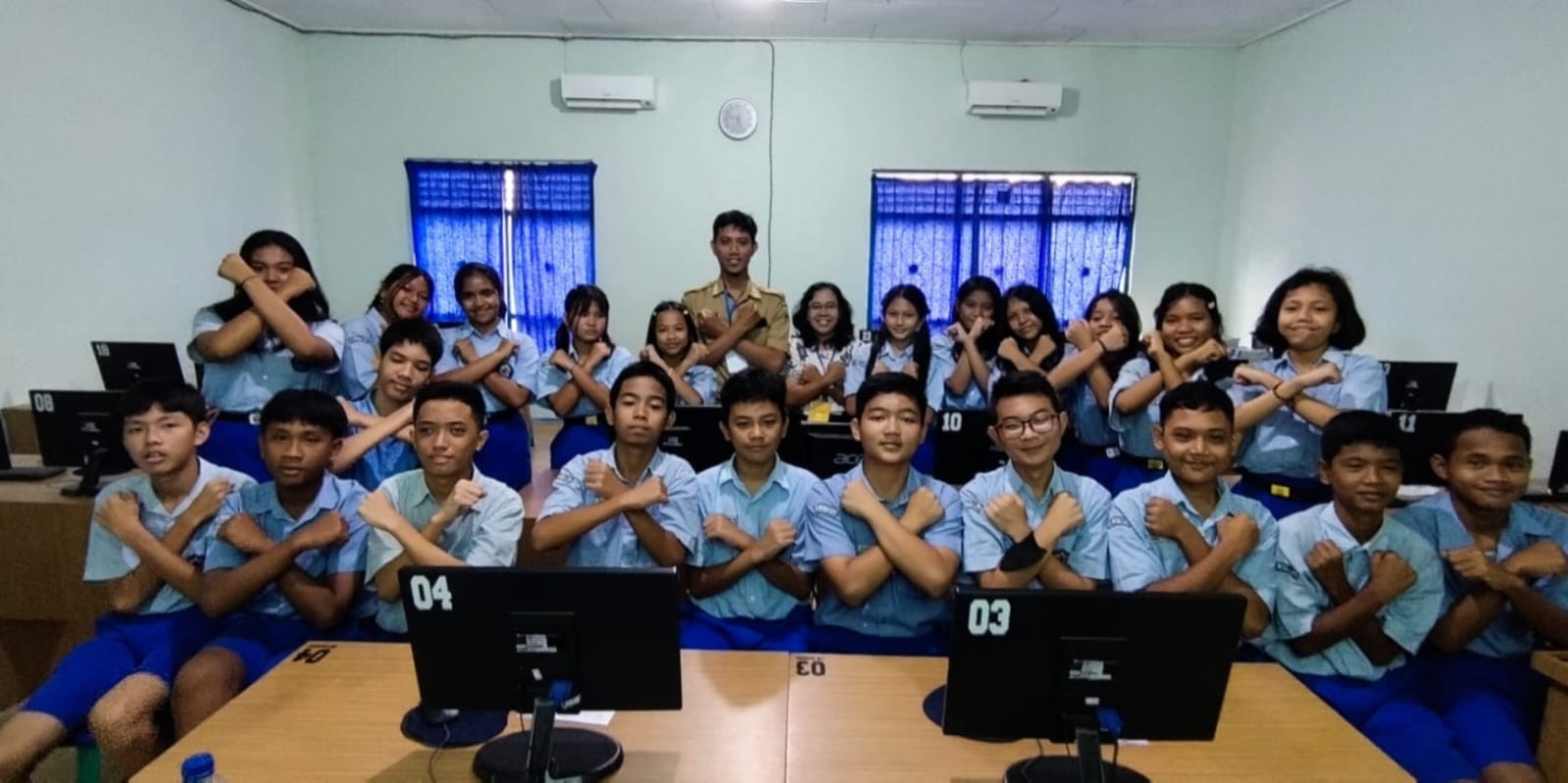 PELAKSANAAN ANBK DI XAVEPAN BERJALAN LANCAR