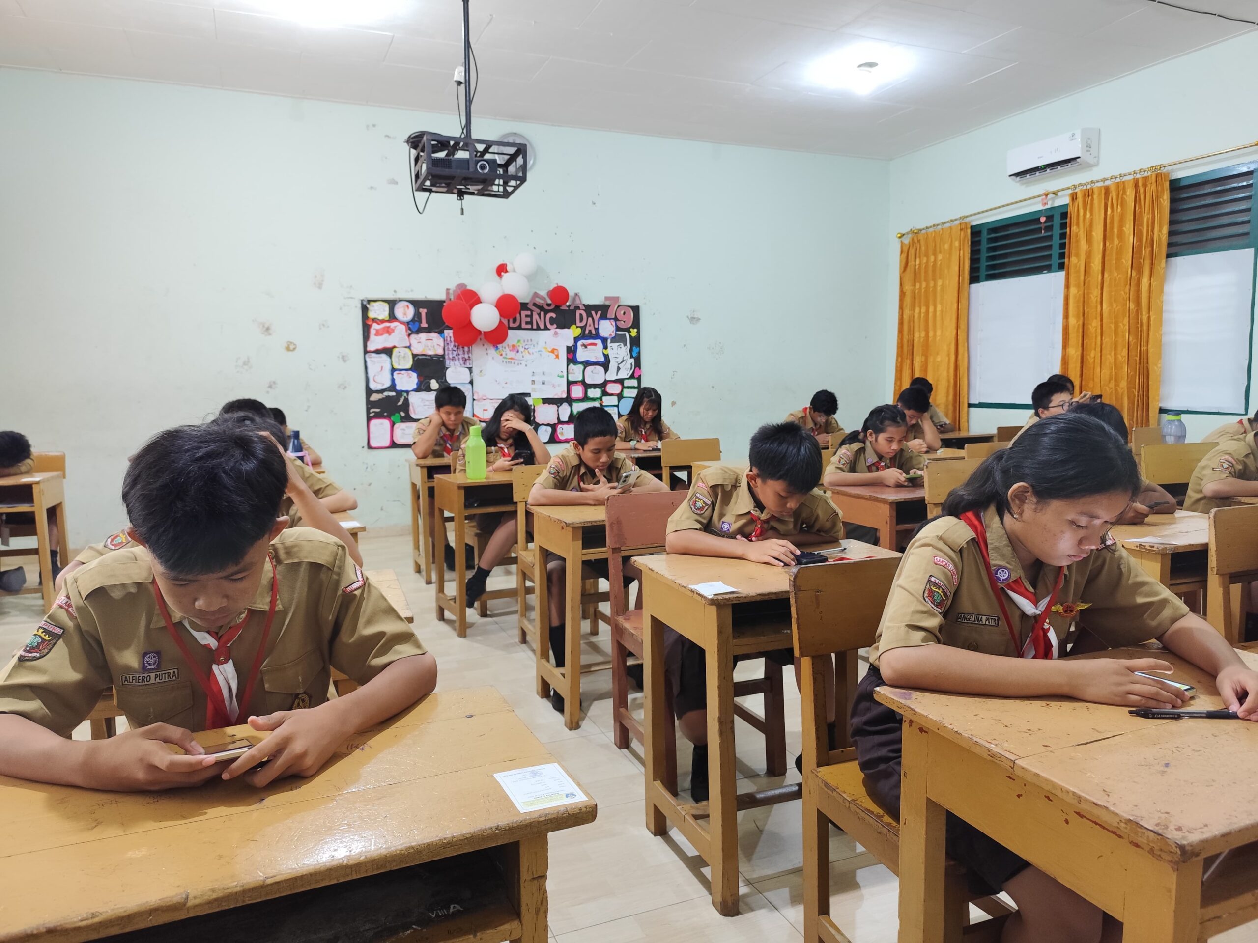 STS dan PTS SEDANG BERJALAN DI XAVEPAN, HARAP TENANG !