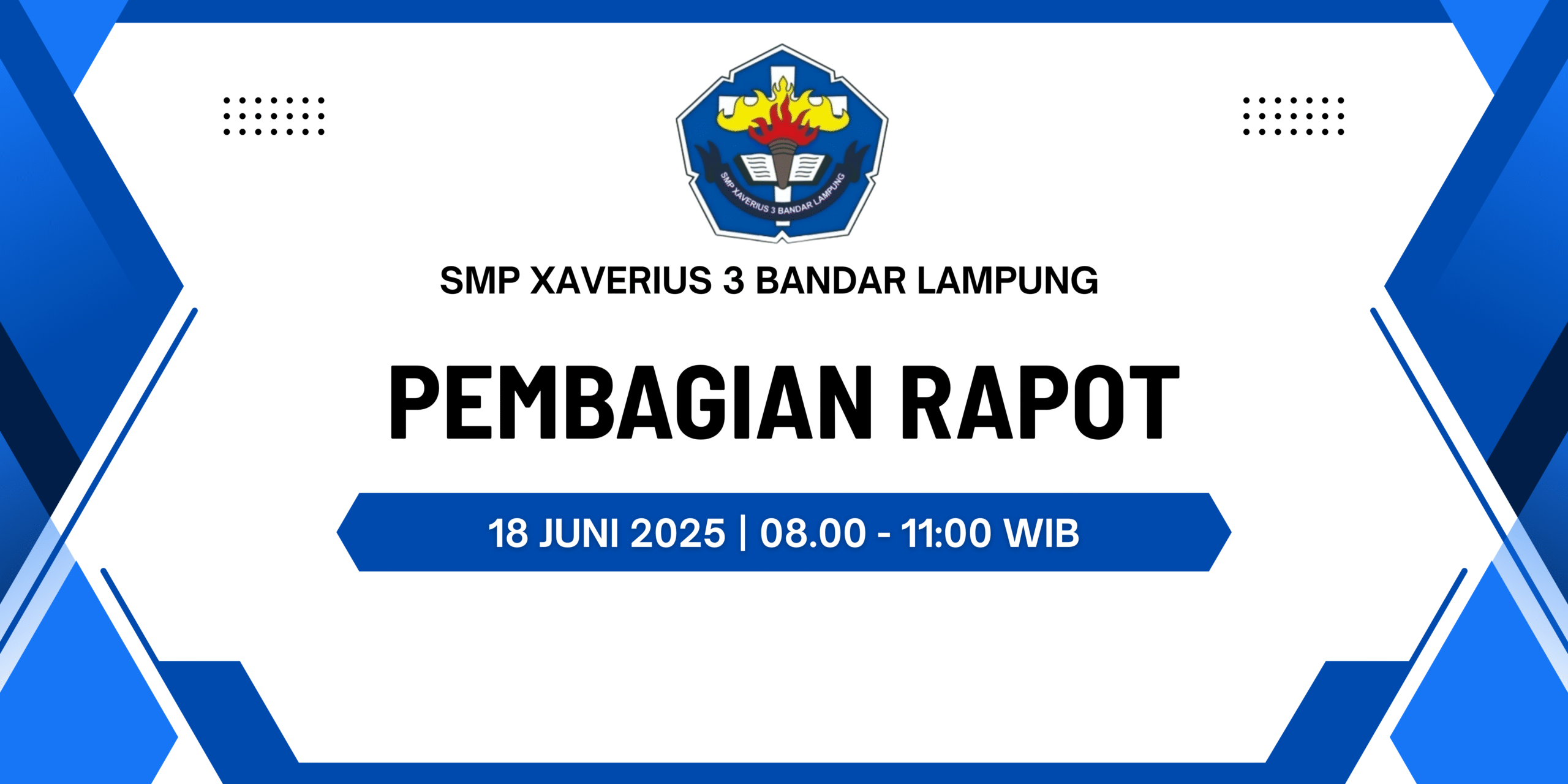 XAVEPAN : BAGI RAPOT TAHUN PELAJARAN 2024-2025 BERJALAN DENGAN LANCAR