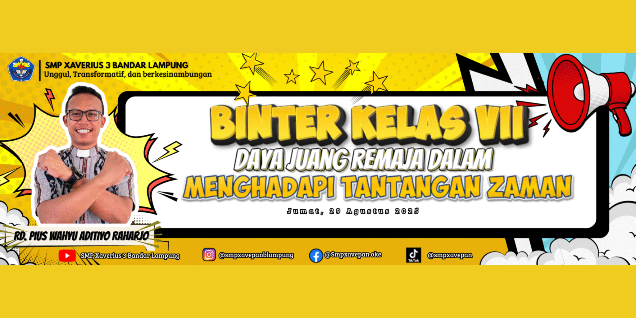 XAVEPAN : BINTER KELAS 7 BERJALAN DENGAN LANCAR DAN SERU !