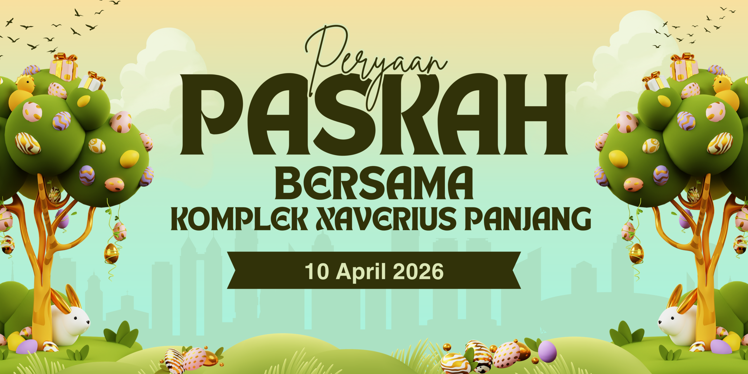 XAVEPAN : PERAYAAN PASKAH BERSAMA KOMPLEK XAVERIUS PANJANG !
